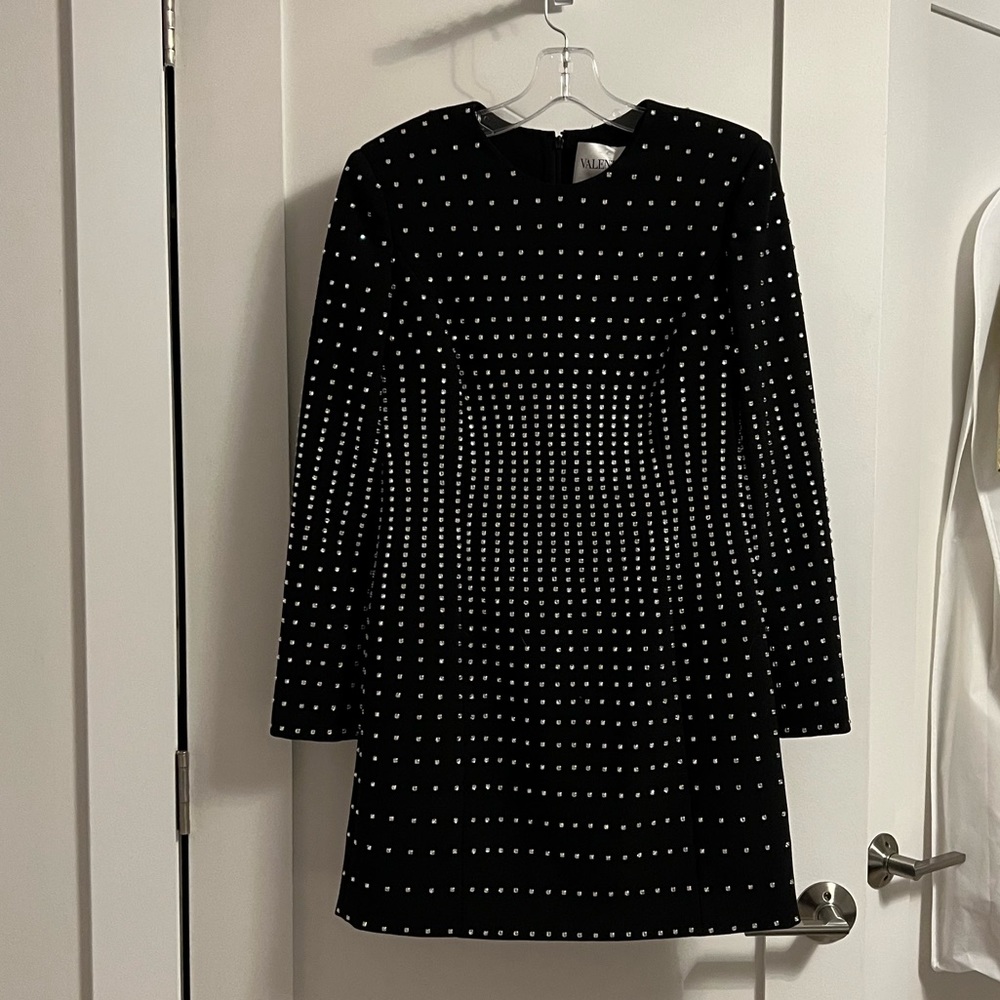 Valentino Crystal Embellished Mini Dress - Sold Out, Never Worn - Picture 8 of 9
